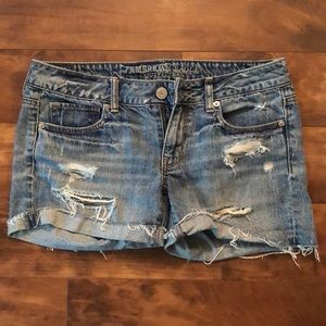 America Eagle Jean Shorts